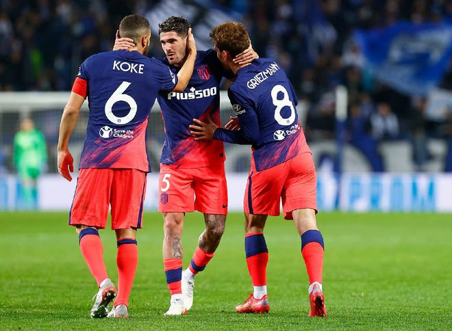 法国横扫马德里竞技,奥利维耶带队取胜 法国横扫马德里竞技,奥利维耶带队取胜